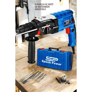 Spech Power Amerikan Teknoloji 4100WATT Bakır Sargılı Kırıcı Delici Matkap