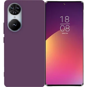 Reeder S19 Max Pro S Edge Silikon Kılıf - Pastel Renk Tonu Esnek Tam Koruma Kapak - Mor