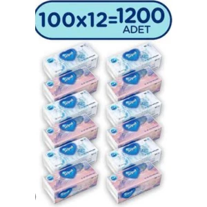 El ve Yüz Havlusu 100 Lü 12X100(1200 Adet)