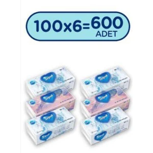 El ve Yüz Havlusu 100 Lü 6X100(600 Adet)