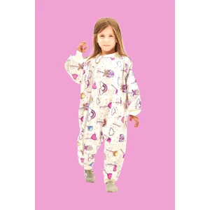 Mini Kiti Kışlık Uzun Kollu Çift Kat Organik Pazen %100 Pamuk Lolipop Çocuk Bebek Uyku Tulumu