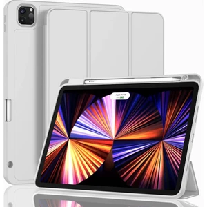 Apple iPad Pro 11inç M4 2024 Kılıf Pen Charge Kalem Bölmeli A2836 A2837 A3006