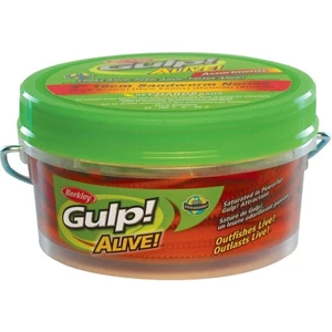 Gulp Alive Nereis Bloody 15 cm Silikon Kurt 14 Adet