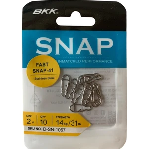 Fast Snap-41 Klips No:2 (10'lu Paket)