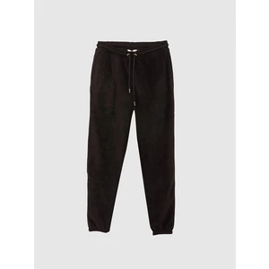 Düz Jogger Regular Fit Siyah Eşofman