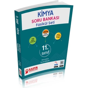 Zafer Yayınları 11. Sınıf Kimya Soru Bankası Fasikül Seti