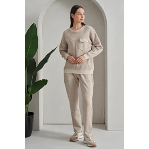 8120 Kadın Kışlık Pijama Takımı