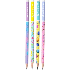 Sugar Rush Yuvarlak 2b Kurşun Kalem 4 Adet 16868