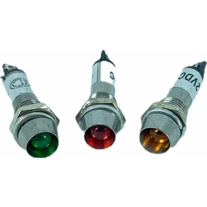 Sinyal Lambası Ø8 mm Metal 12V (IC-225)