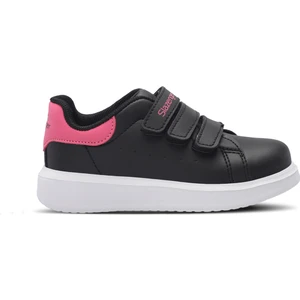 LOVE I Kız Çocuk Sneaker Koşu & Yürüyüş Ayakkabısı Siyah / Fuşya