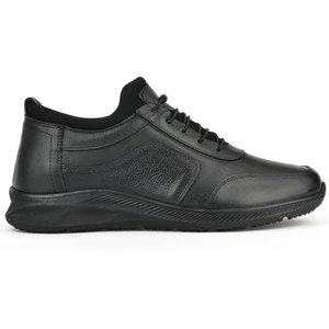 Erkek  Deri Sneaker 143423Z69 Siyah
