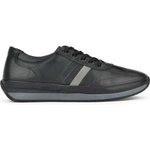 Erkek  Deri Sneaker 143423Z78 Siyah