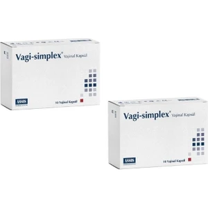 Vagi-Simplex 10 Vaji Kapsül x 2 Adet
