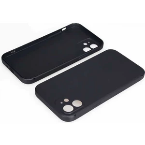 - Apple iPhone 12 Mini - Kılıf Koruyucu Esnek İmax Silikon - Siyah - T14467