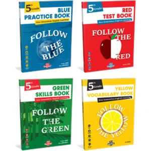 Arı Yayıncılık My Teacher Elt 5. Sınıf Blue Practice Book - Red Test Book - Yellow Vocabulary Book - Green Skills Book 4'lü Set