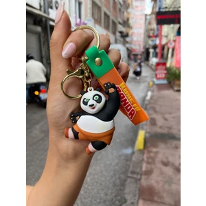 Piraye Gift Kung Fu Panda -Sevimli Panda Anahtarlık ve Çanta Süsü