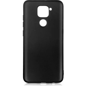 noktaks - Xiaomi Redmi Note 9 - Kılıf Mat Soft Premier Silikon Kapak - Siyah