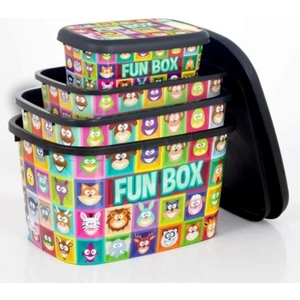 Oyuncak Saklama Kutusu Oyuncak Kutusu Saklama Kutusu Seti 4'lü Funbox
