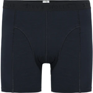 Erkek Lacivert Tekli Klasik Bambu Boxer - 25100