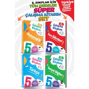 5.Sınıf Tüm Dersler Süper Çalışma Kitabım Set