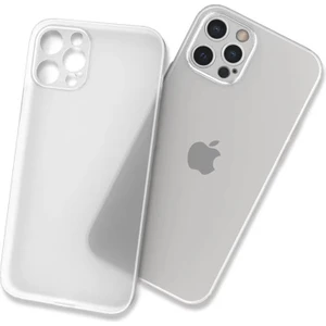 noktaks - Apple iPhone 14 Pro Max - Kılıf 1.Kalite Mat Ultra İnce PP Silikon - Beyaz - T26193