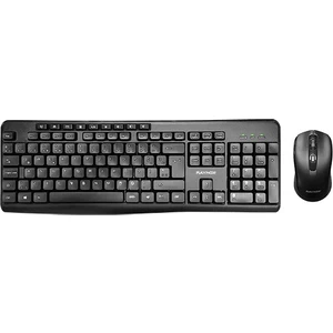 RX-W10 Kablosuz Q Multimedia Klavye + Mouse Set Siyah