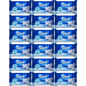 Islak Cep Mendil 10 Yaprak Klasik (18 Li Set)