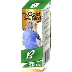 Gold Bird B Vitamin 50 cc Kafes Kuşları Için Tüy Dökülmesini Önleyici Damla