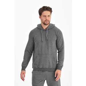 Erkek Kapüşonlu Mevsimlik Sweatshirt