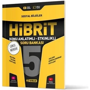 Hız Yayınları 5. Sınıf Hibrit Sosyal Bilgiler Konu Anlatımlı
