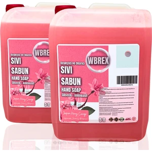 Besleyici ve Onarıcı Sıvı El Sabunu 5lt * 2ADET Ekonomik Boy Japon Kiraz Çiçeği Kokulu