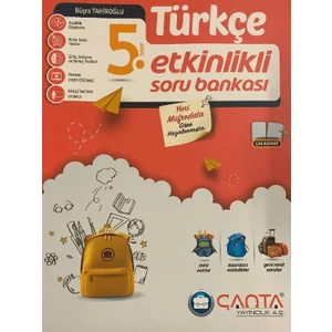 Çanta Yayınları 5. Sınıf Türkçe Etkinlikli Kazanım Soru Bankası