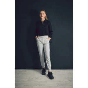 Cepli Beli Lastikli Jogger Eşofman Altı