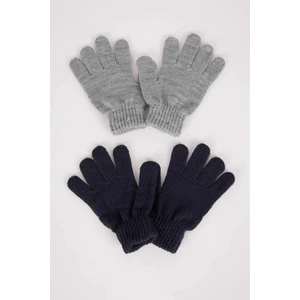 Erkek Çocuk 2'li Triko Eldiven C8577A824WN