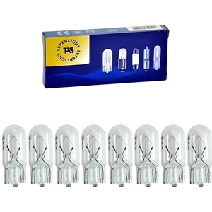 12V 5W Dipsiz Standart T10 Ampul 10 Adet
