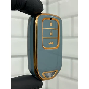 Barkas Elektronik Honda Civic Crv Hrv Accord City Anahtar Kılıfı Gri Gold