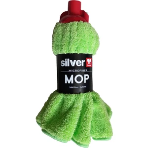 Silver Home Mikrofiber Jumbo Boy Islak Mop - 105X55 Cm. - Yedek Mop Paspas Ucu Başlığı - 1 Adet