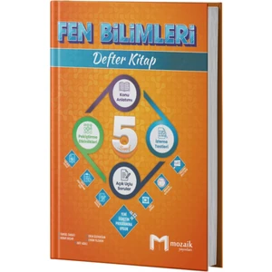 Mozaik Yayınları 5. Sınıf Fen Bilimleri Defter Kitap