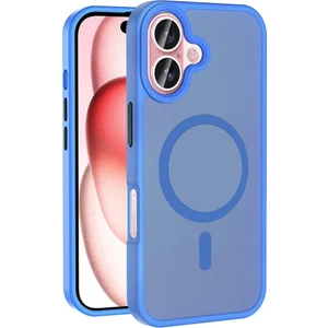 Apple Iphone 16 Plus Kılıf Magsafe Şarj Arka Yarı Şeffaf Kapak Sio Cover