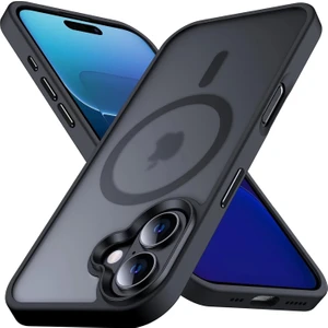 Apple Iphone 16 Plus Kılıf Magsafe Şarj Arka Yarı Şeffaf Kapak Sio Cover