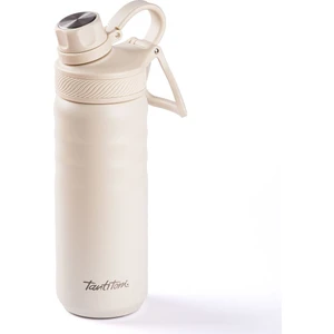 024-01-BEYAZ 2 Kapaklı Çift Katmanlı Termos 530 ml