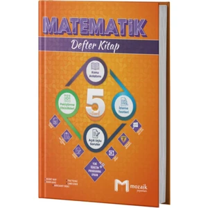 Mozaik Yayınları 5. Sınıf Matematik Defter Kitap