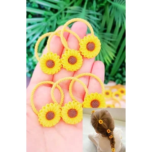 Nisan Kids Ayçiçeği Lastik Toka 3 Adet
