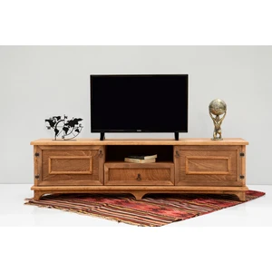 Boz Yapı Dekorasyon Class Doğal Ahşap Tv Ünitesi