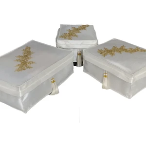 Gold Aplikli Hurç Seti