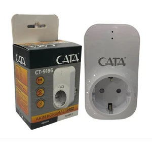 Akım Korumalı Tekli Topraklı Priz CT-9186
