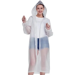 Meşem 8998 Kapüşonlu ve Çıtçıtlı Eva Yağmurluk