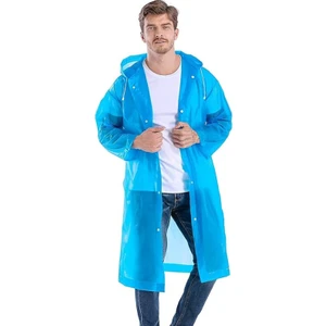 Meşem 8998 Kapüşonlu ve Çıtçıtlı Eva Yağmurluk