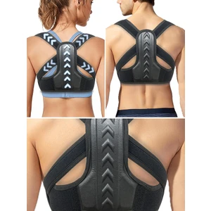 Dik Duruş Düzeltici Ayarlanabilir Unisex Korse Sırt Desteği Duruş Desteği Kambur Düzeltme Kemeri Vücut Üst ve Alt Sırtağrısı Giderici Yelek