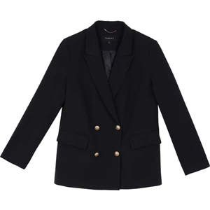 Kruvaze Lacivert Kadın Ceket F4WL-CKT0211